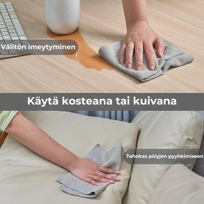 ♻️ Uudelleenkäytettävät mikrokuituliinat rullassa (20 kpl)