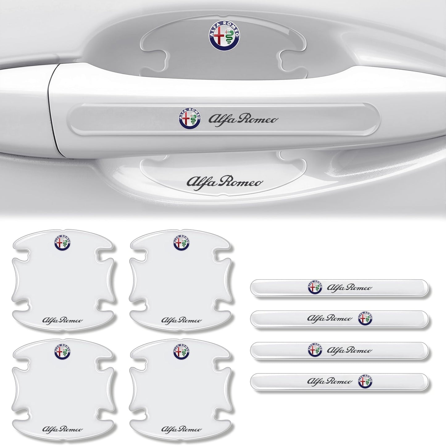 Naarmusuojat auton ovenkahvoille