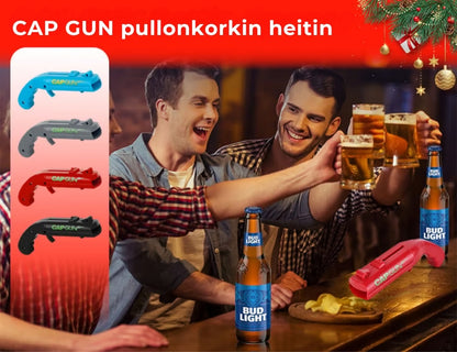 CAPGUN -pullonavaaja laukaisutoiminnolla