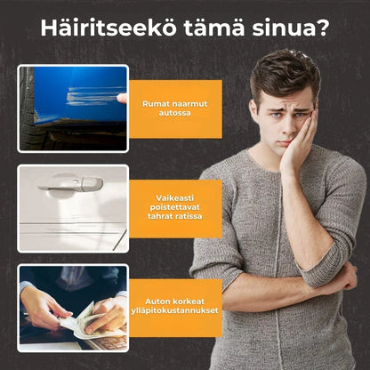 Auton naarmujen korjaustahna
