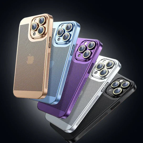 Galvanoitu lämmönpoisto­kotelo iPhonelle