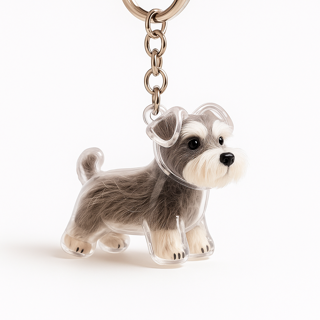 Snuzzle – Lemmikin karvat -avaimenperä