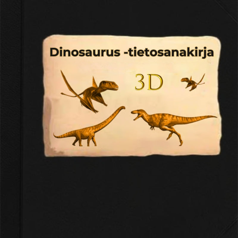 3D-tietosanakirja: Esihistorialliset dinosaurukset 📙 Kovakantinen