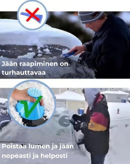 Maaginen jääkaavin autoon