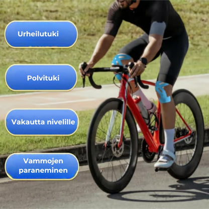 10/15/20 kpl esileikattuja kinesiologiateippejä polville