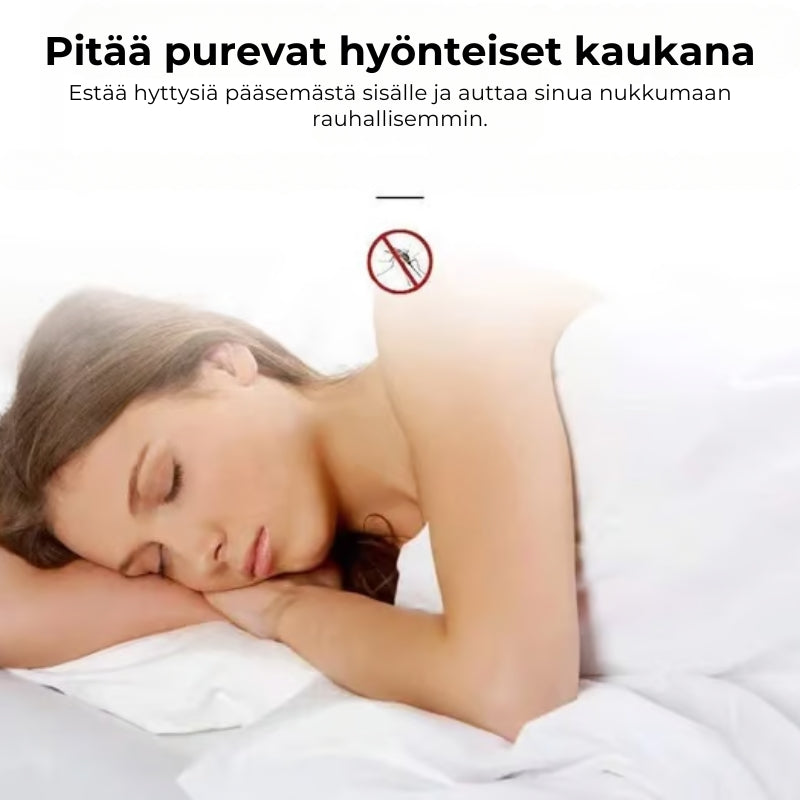 Magneettinen hyttyssuoja oveen – 5min asennus