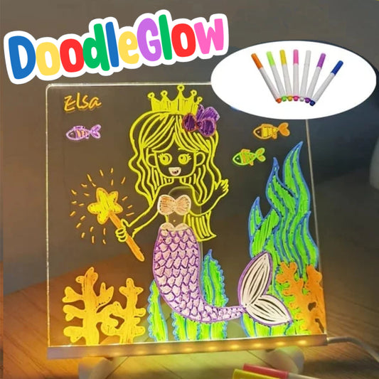Doodleglow™️ LED-piirtotaulu