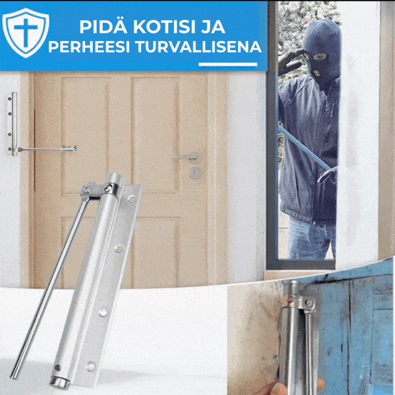 Automaattisesti sulkeutuva oven sarana