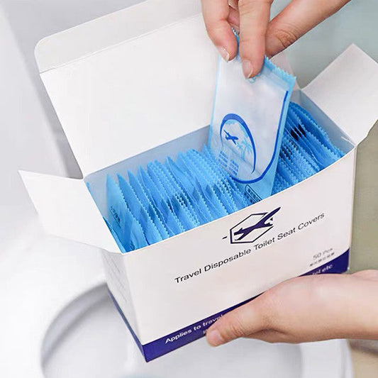 Biohajoavat WC-istuinsuojat julkisiin vessoihin (50 kpl)