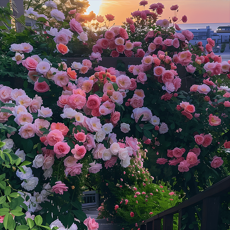 🌸 Värikkäät kiipeilyruusun siemenet | Istutettavissa ympäri vuoden!