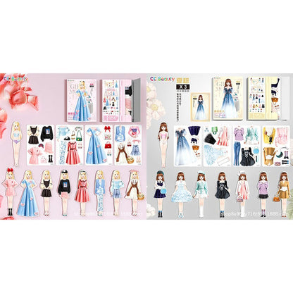 Magneettinen prinsessapukukirja