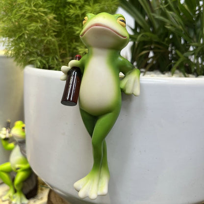 🐸 Sammakko kukkaruukku riipus koriste🍷