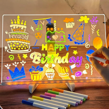 Doodleglow™️ LED-piirtotaulu