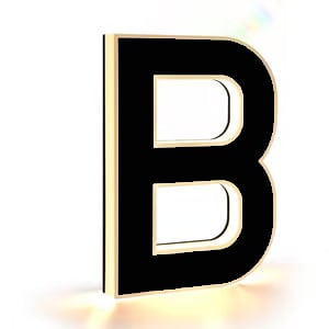 Aurinkoenergialla toimiva LED-talonumero