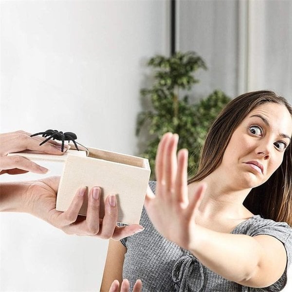 Hauska hämähäkkilaatikko kepposiin