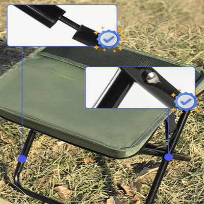 Pieni jakkara, suuri tuki – taitettava istuin kantolaukulla