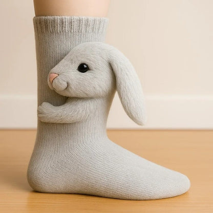 Realistiset eläinsukat 🧦 – 1 pari