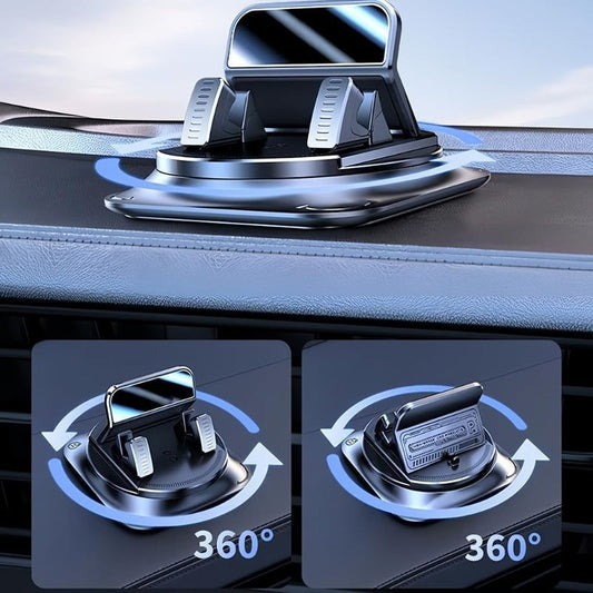 360° kääntyvä puhelinteline autoon