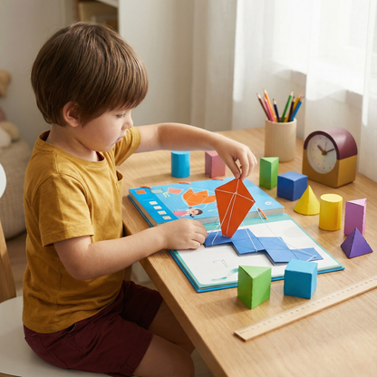 3D Geometriakirja lapsille
