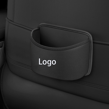 Nahkainen mukipidike autoon – clip-on-kiinnitys