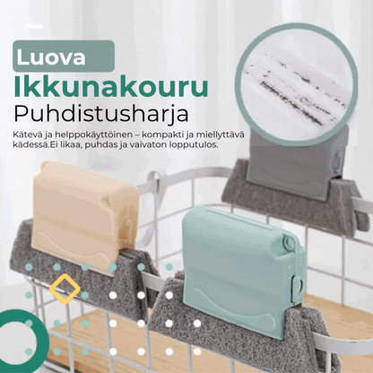 Ikkunakourun puhdistusharja