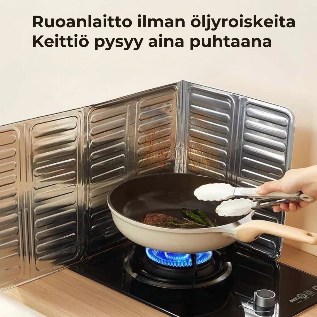 Lämmönkestävä alumiininen roiskesuoja
