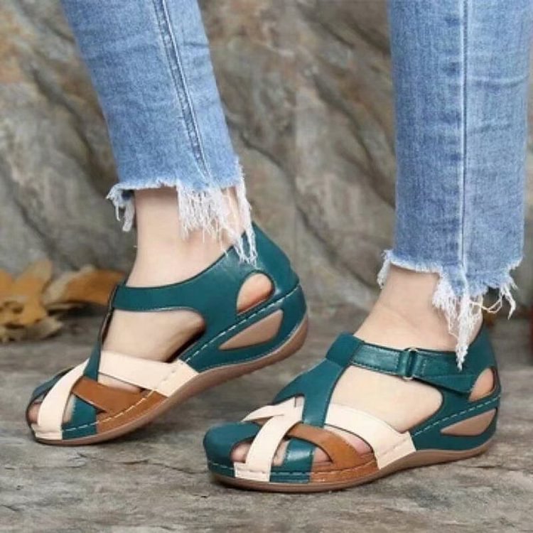 Naisten ortopediset sandaalit 👣 geeli+4cm pohja