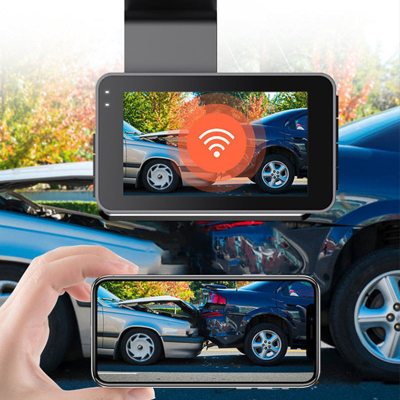 Full HD -ajokamera WiFi- ja GPS-toiminnoilla