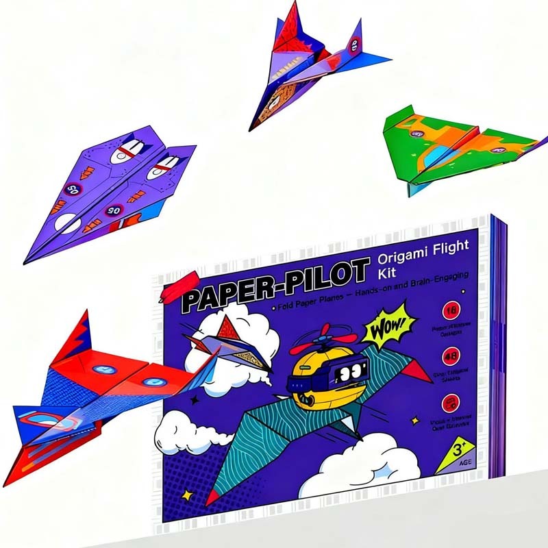 Luova DIY-paperilennokkisarja – 16 erilaista mallia