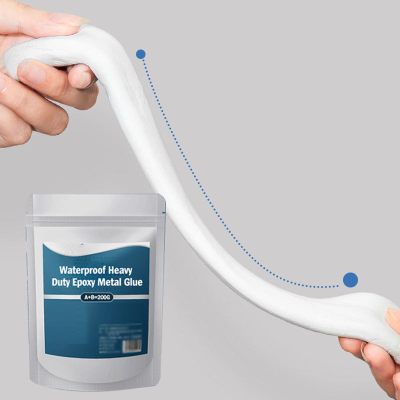 Vedenkestävä epoksimetalliliima