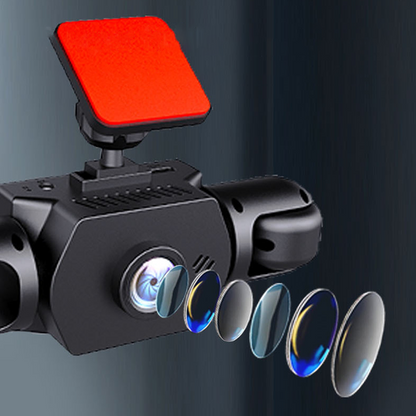 360° autokamera – 4 linssiä, yönäkö ja silmukkakuvaus 📹