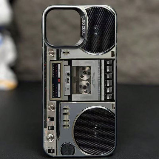 Retro-kasettisoitinpuhelinkotelo iPhonelle